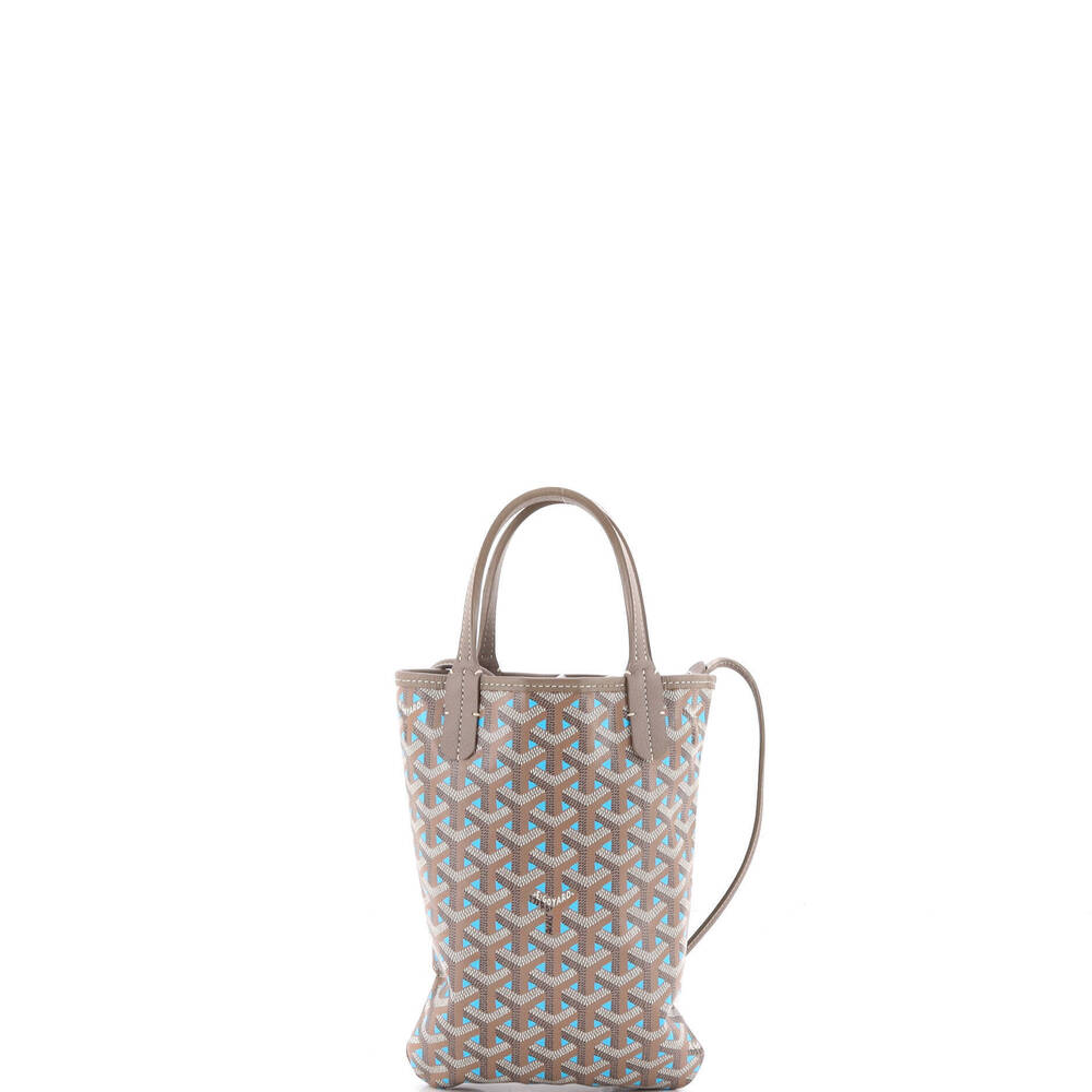 Goyard Mini Poitiers Tote Claire Voie Coated Canvas - Picture 3 of 6